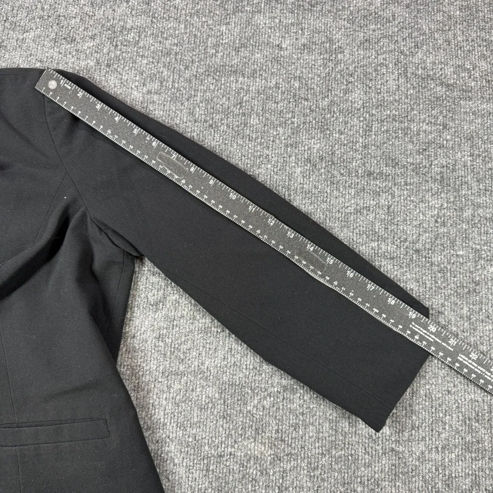 212 Collection Blazer Womens 16‎ Black Two Button Career Suit Jacket